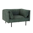 Felix Fold Sofa Chair - Evergreen