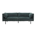 Felix Fold 3 Seater Sofa - Evergreen