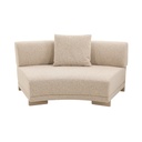 Felix Orbit 2 Seater Arc Sofa - Moonbeam