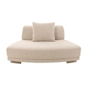 Felix Orbit 2 Seater Curve Sofa - Moonbeam