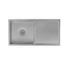 Jai Single Kitchen Sink 880mm - Stainless Steel