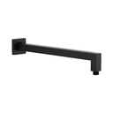 Eli Shower Arm Square 400mm - Matte Black
