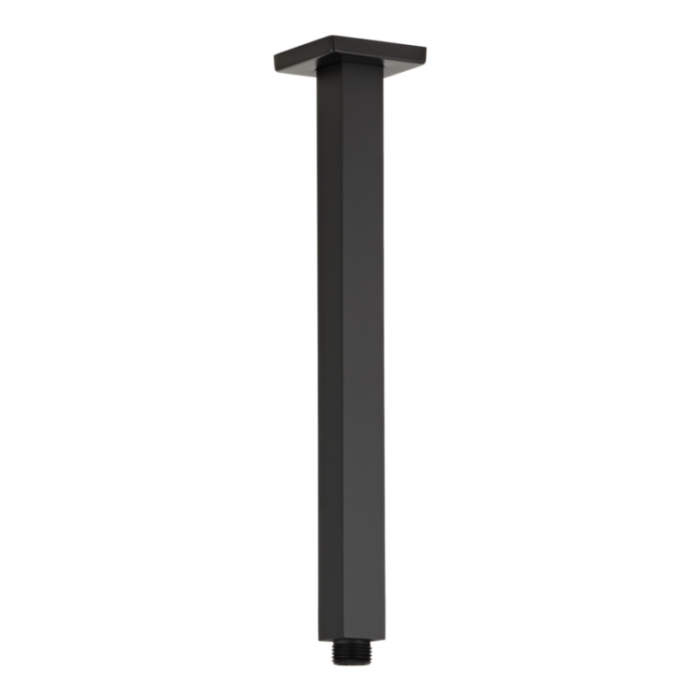 [102141] Noah Shower Dropper Square 300mm - Matte Black