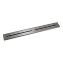 Harper Shower Channel Waste 900mm - Brushed Gunmetal