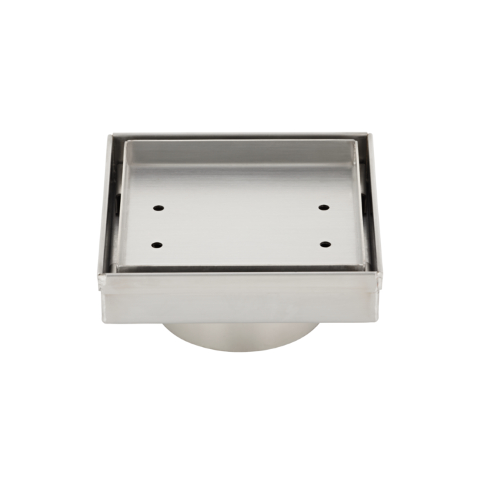 [10236] Pixi Tile Insert Floor Waste 125mm - Stainless Steel