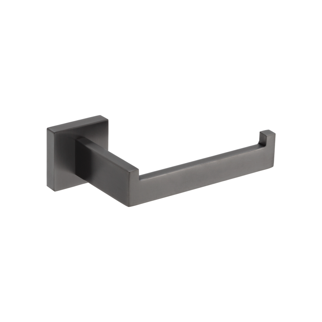 [10317] Vaada Toilet Roll Holder - Brushed Gunmetal