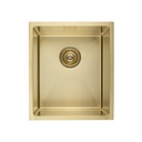 Ohelu Single Kitchen Sink 380mm - Brushed Brass