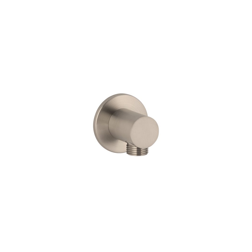 [10388] Round Shower BP - Brushed Nickel