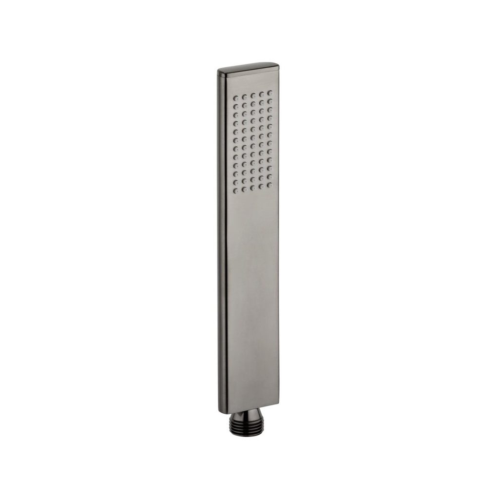 [10822] Rounded Rectangle Hand Shower - Brushed Gunmetal