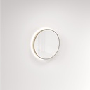 Saanti Handmade Double Trim LED Mirror 600mm – Brushed Brass