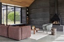 Felix Crest 5-Seater Right Chaise Sofa - Auburn Weave