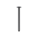Shower Dropper Round 300mm - Brushed Gunmetal