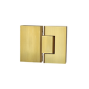 Kenzie Glass to Glass Shower Hinge - Brushed Brass