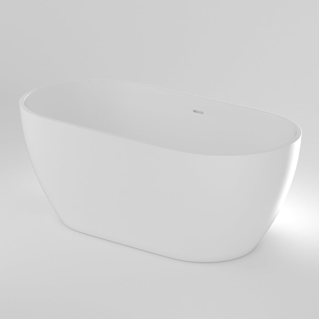 [11554] Scala Acrylic Freestanding Bath - 1510mm - Matte White