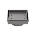 Pixi Tile Insert Floor Waste 125mm - Brushed Gunmetal