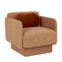 Bonnie Occasional Chair - Marigold - Pumpkin Spice Velvet