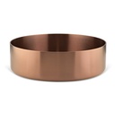 Harlow Round Basin Sink - Brushed Copper