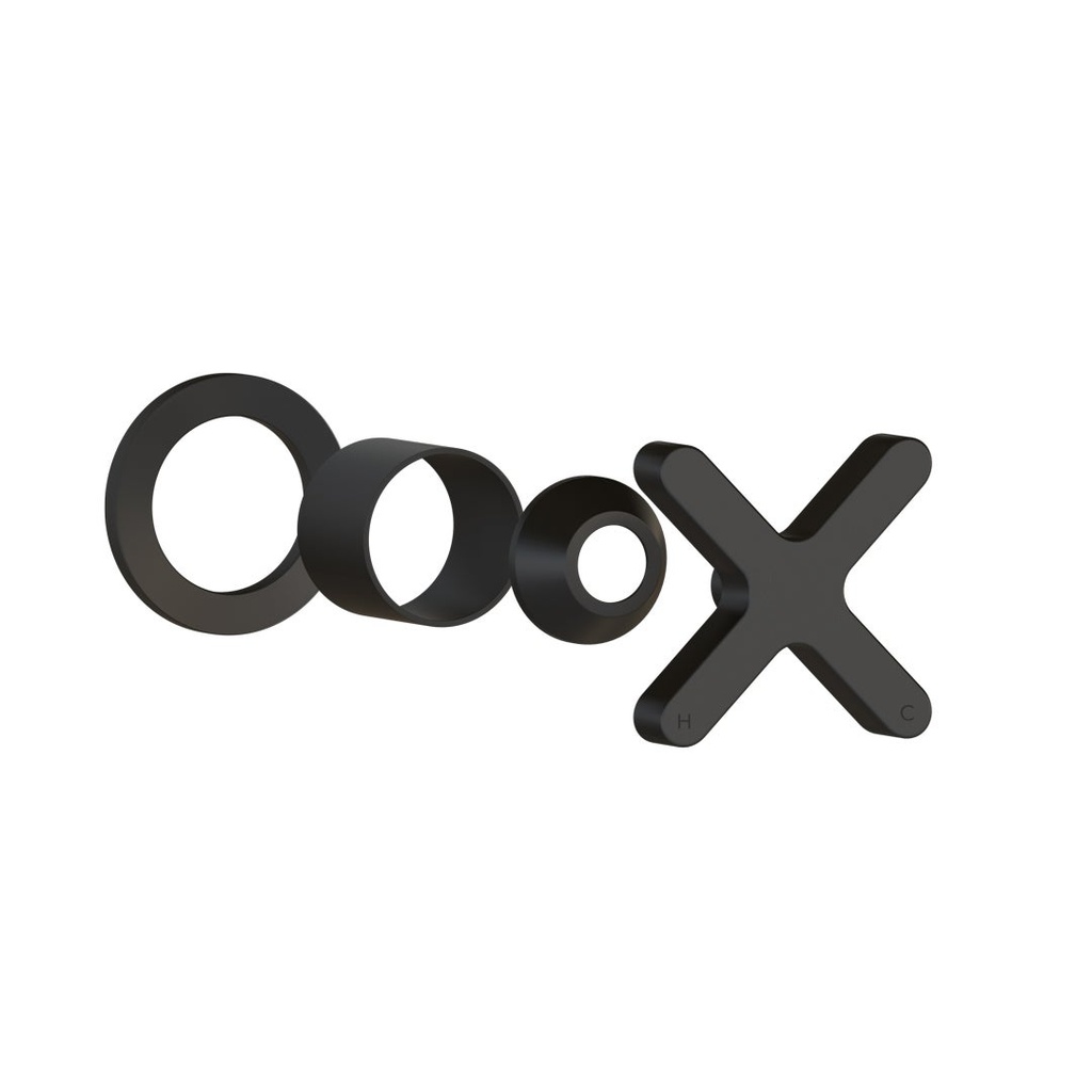 [11810] Cross Progressive Handle Kit – Matte Black