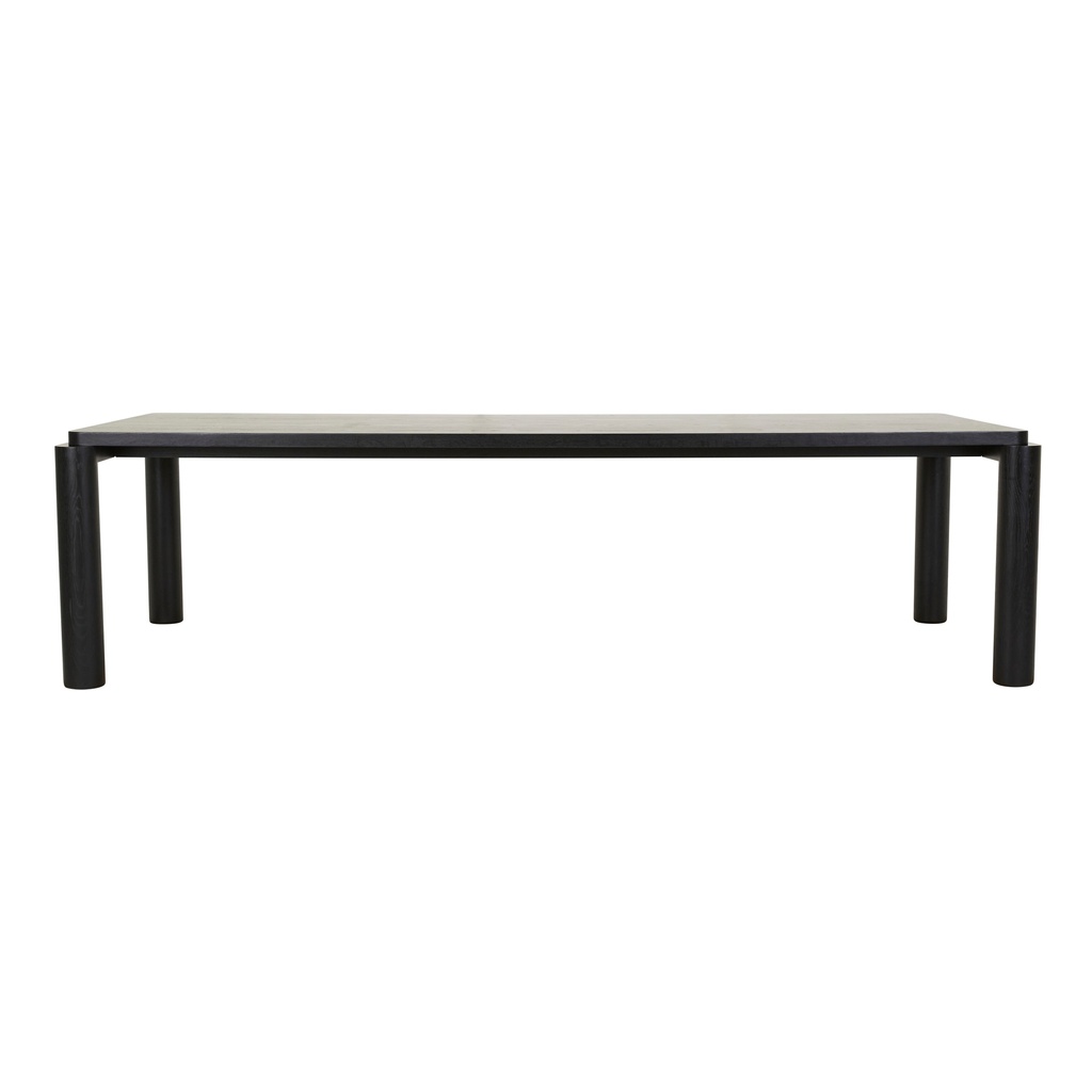Flint Dining Table - Black Oak
