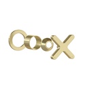 Cross Progressive Handle Kit – Brushed Brass