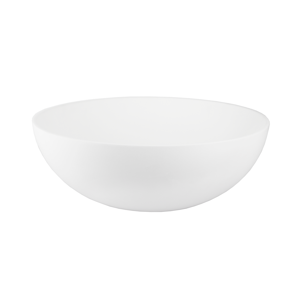 [11862] Miska Thin Edge Basin Sink - Matte White