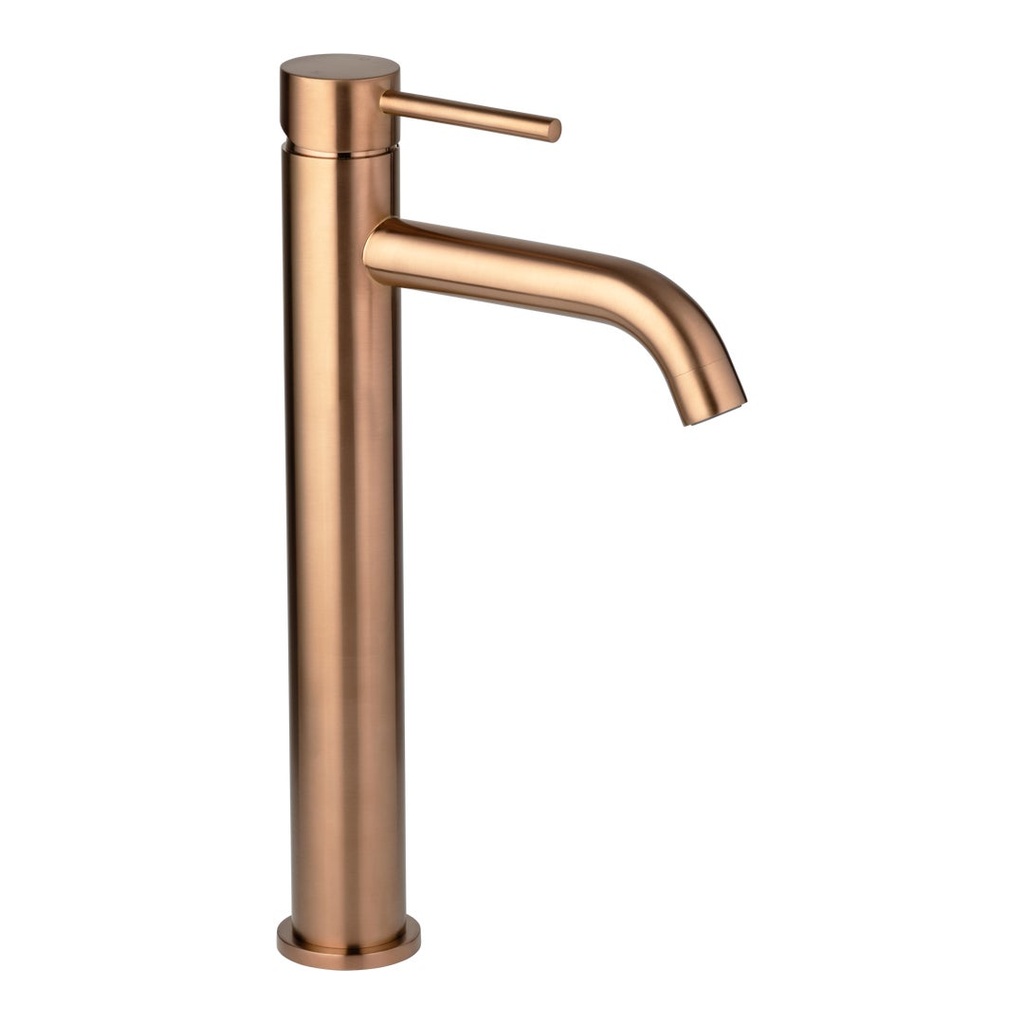 [11953LF] Elysian Extended Basin Mixer - Brushed Copper
