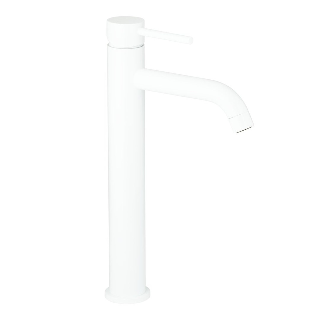 Elysian Extended Basin Mixer - White