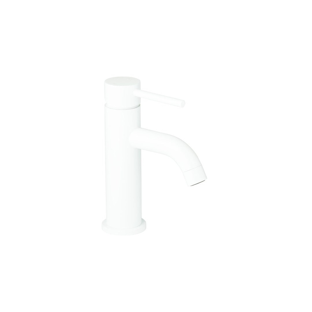 Elysian Basin Mixer - White
