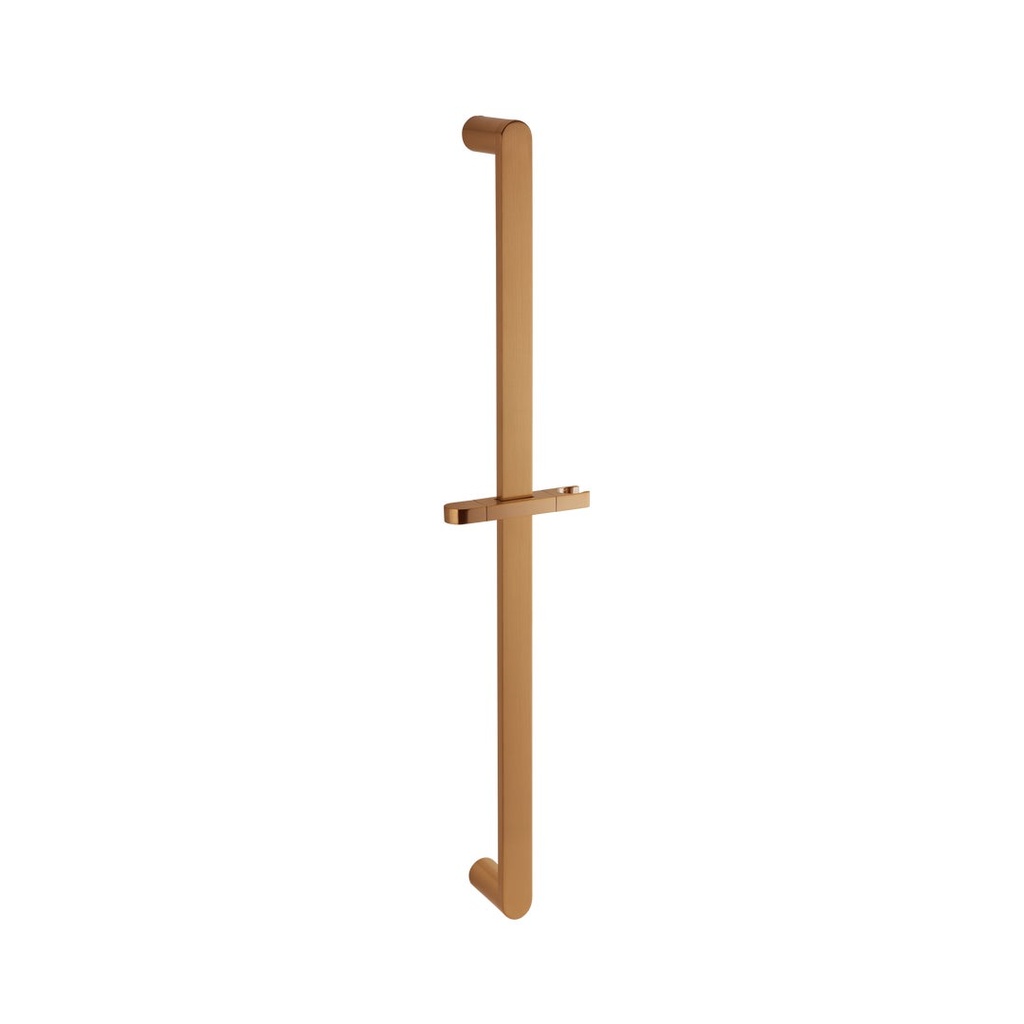 [11989] Milani Shower Rail - Brushed Copper