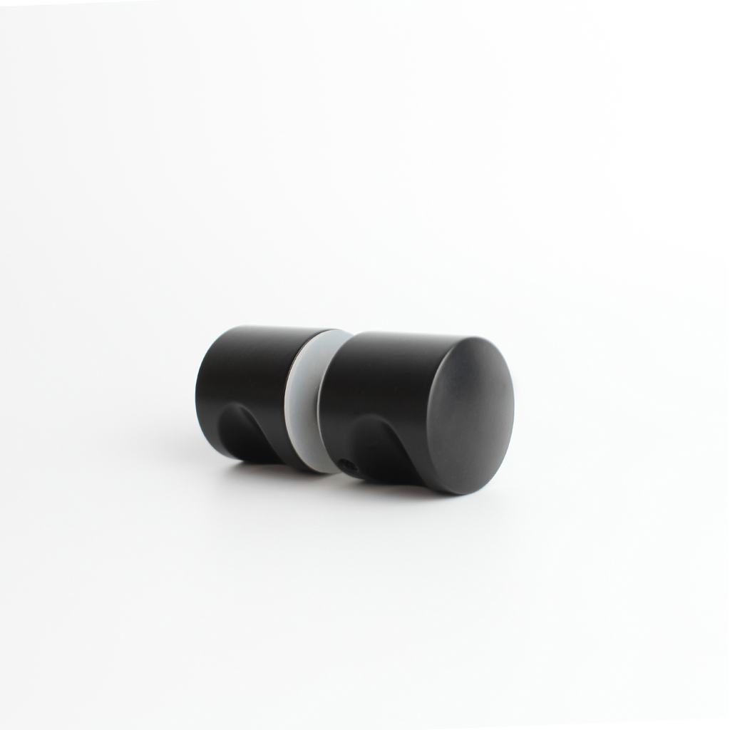 [12147] Livio Shower Door Handle - Matte Black