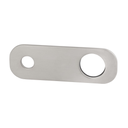 Rounded Rectangle Mixer &amp;amp; Spout Backplate - Brushed Nickel