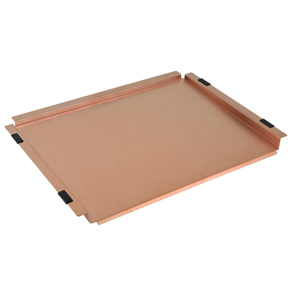 [12368] Bench Top Draining Tray – Brushed Copper – Essential Series