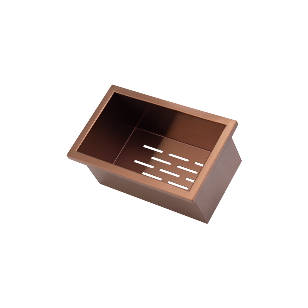 [12418] (D) Colander Insert - Entertainer Series - Brushed Copper