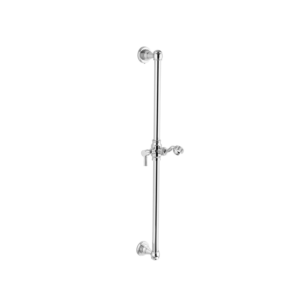 [12656] Kingsley Shower Rail - Chrome