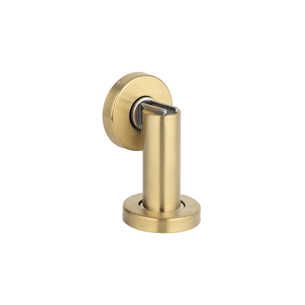 [12769] Kolton Door Stop - Brushed Brass