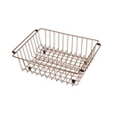 Bench Top Dish Rack - Brushed Copper