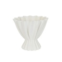Forme Scallop Vase - Ivory