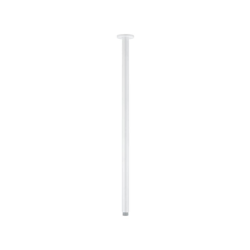 [13040] Shower Dropper Extended Round 600mm - White