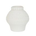 Forme Weave Vase - Ivory