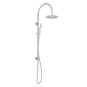 Elysian Gooseneck Shower Rail Set - Chrome