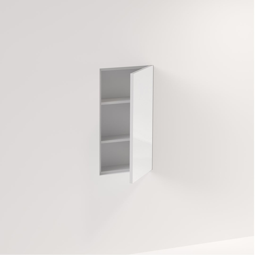 [13241] Myra 1-Door Mirror Cabinet Recessed - 414mm