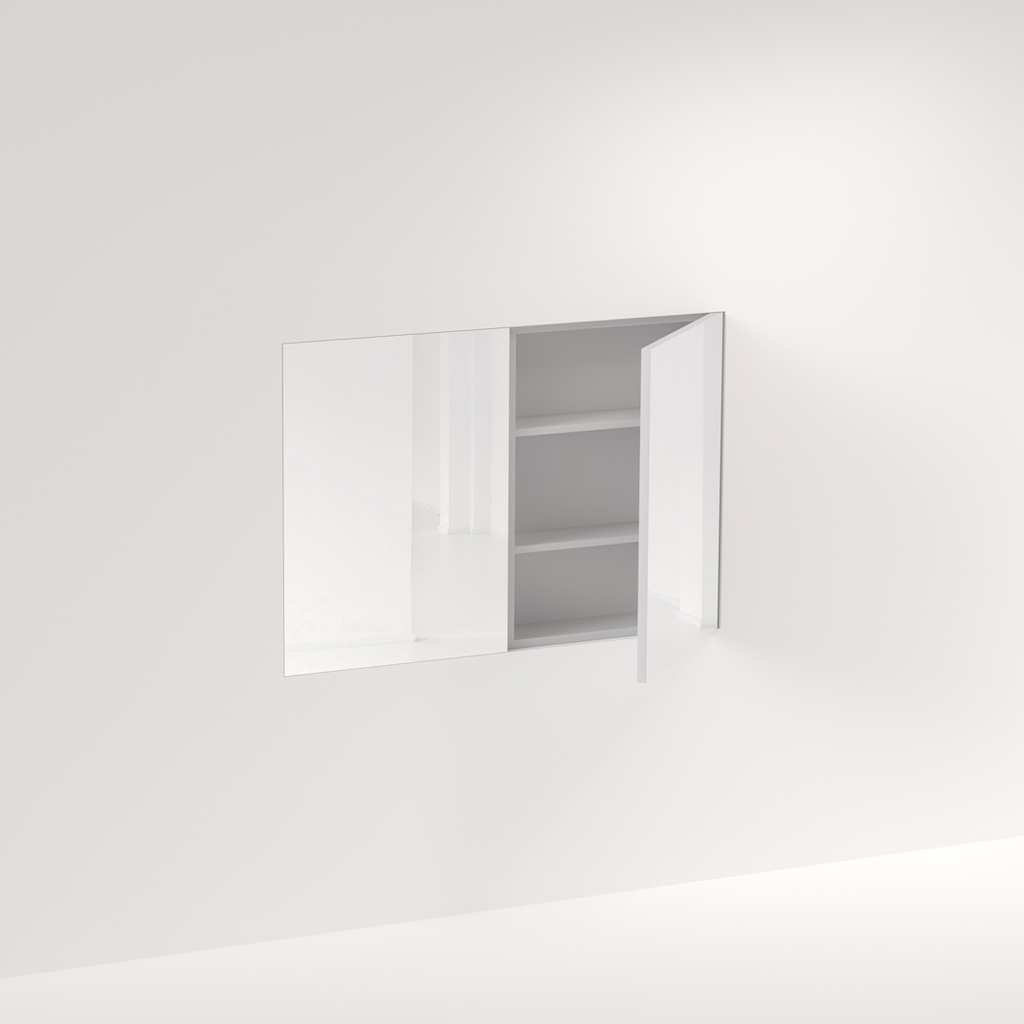 Myra 2-Door Mirror Cabinet Recessed - 1128mm