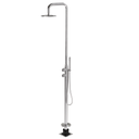 Sola Freestanding Outdoor Shower Set - Stainless Steel