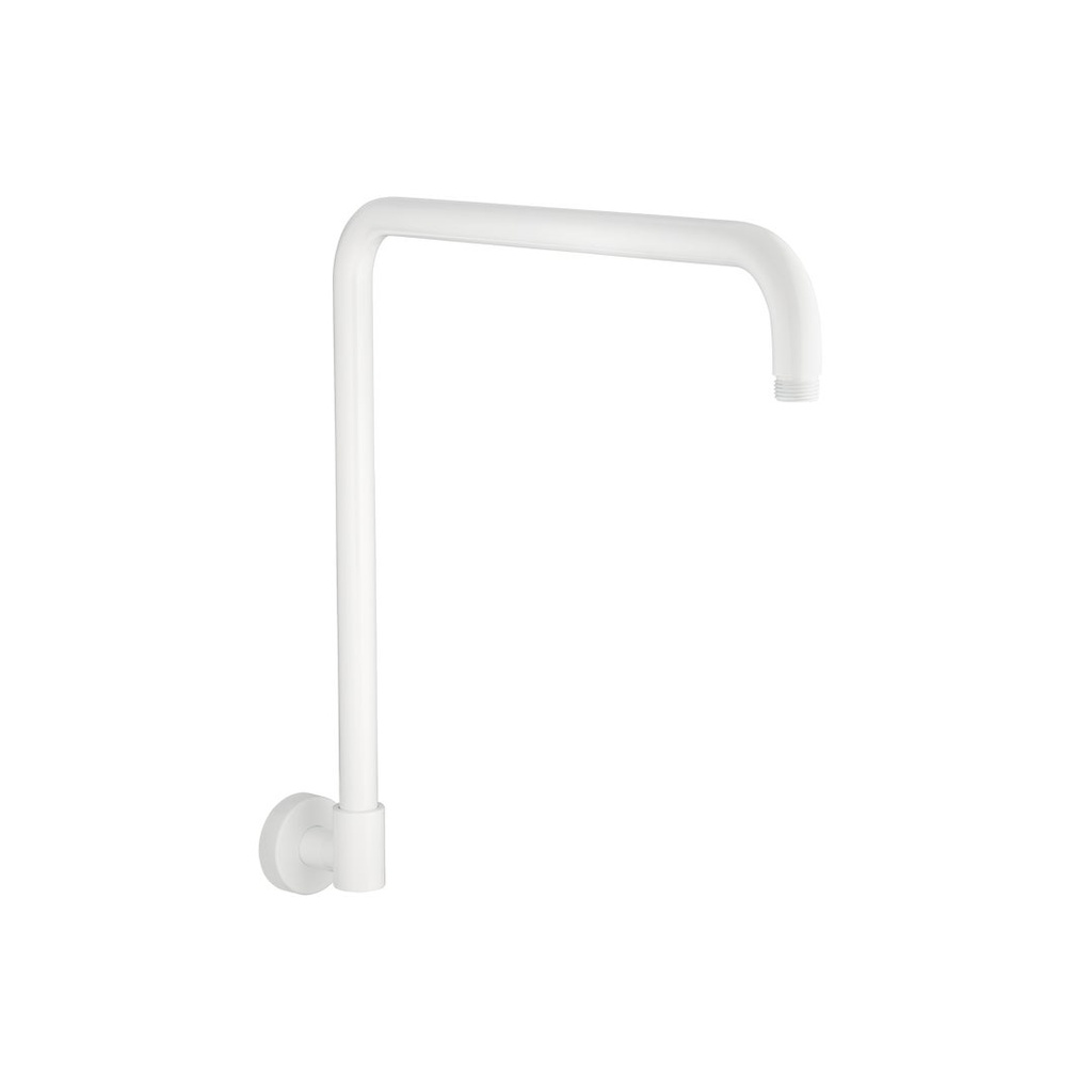 [13538] Eden Shower Arm - White