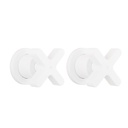 Cross Assembly Taps - White