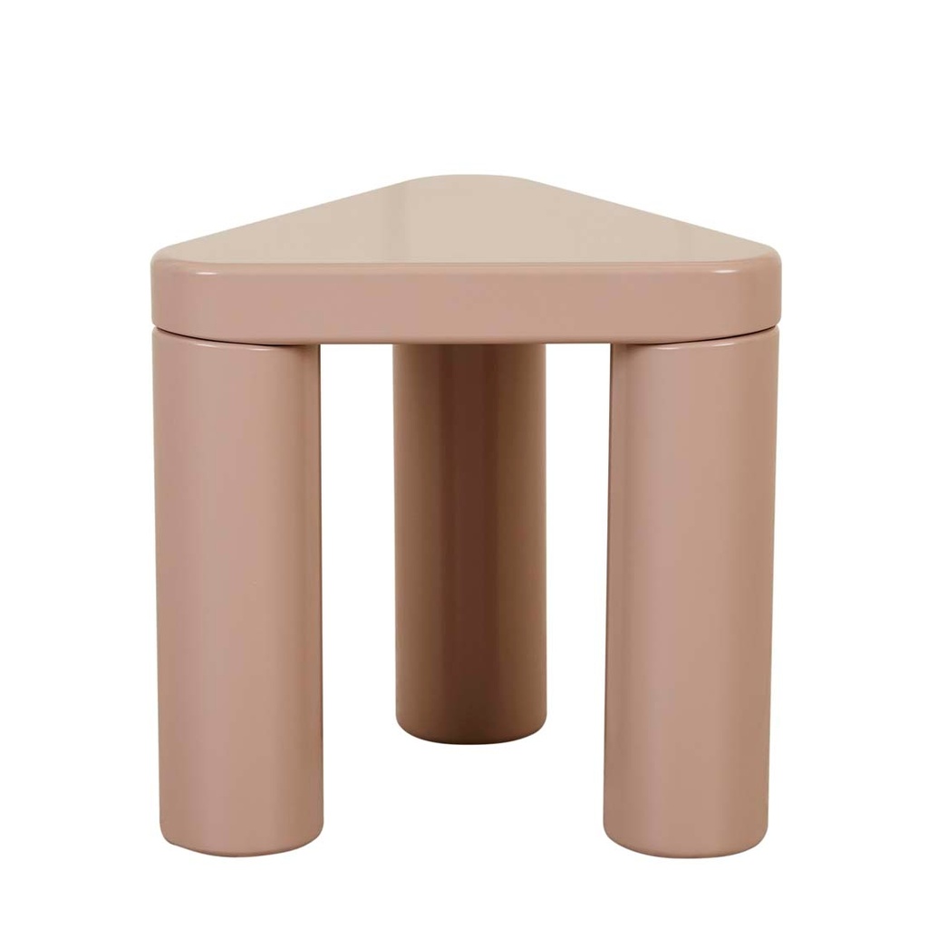 [FRANKIE-TRI-SIDE-TABLE-GLOSS-DUSK-LT-FRANK-TRI] Frankie Tri Side Table - Gloss Dusk