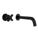 Cross Progressive Mixer &amp; Spout Set - Matte Black