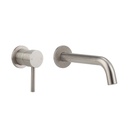 Sola Minimal Mixer & Spout Set - Stainless Steel