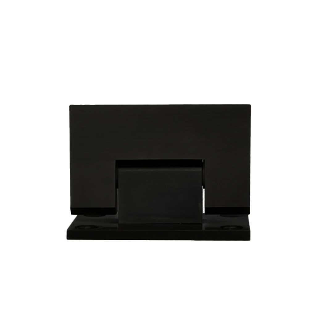 [14414] Kenzie Glass-to-Wall Shower Hinge - Matte Black