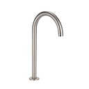 Gooseneck Bench Mounted Swivel Spout - Brushed Nickel
